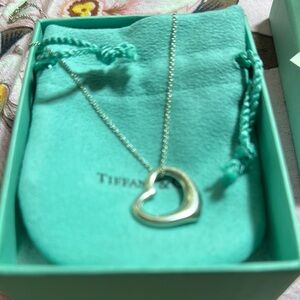 Tiffany & Co. Silver Heart Necklace
